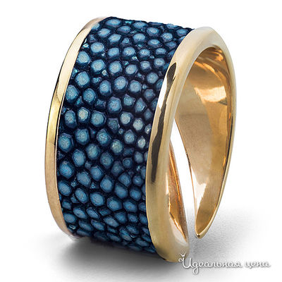Кольцо Bon Vie, цвет синий