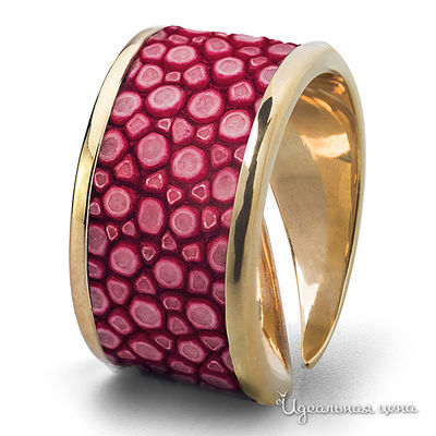 Кольцо Bon Vie, цвет розовый