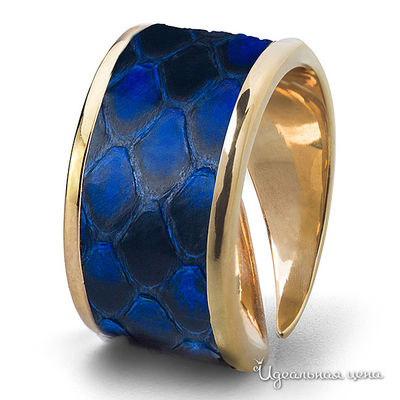 Кольцо Bon Vie, цвет синий