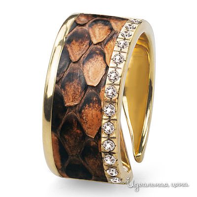 Кольцо Bon Vie, цвет Коричневый