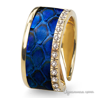 Кольцо Bon Vie, цвет синий