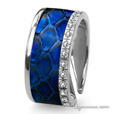 Кольцо Bon Vie, цвет синий