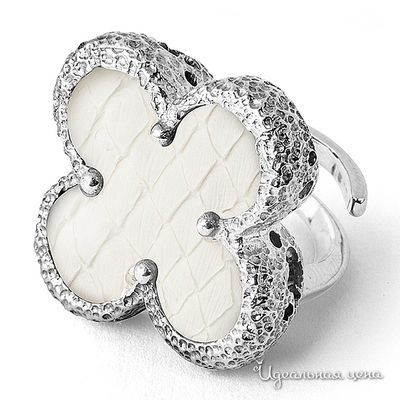 Кольцо Bon Vie, цвет Белый