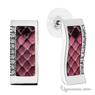 Серьги Bon Vie, цвет розовый