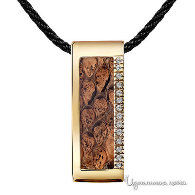 Кулон Bon Vie, цвет коричневый