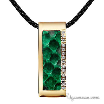 Кулон Bon Vie, цвет зеленый