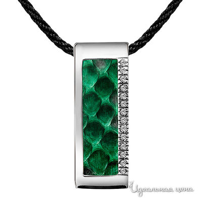 Кулон Bon Vie, цвет зеленый