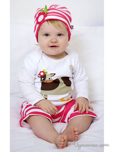 Комплект Olive and Moss, цвет розовый