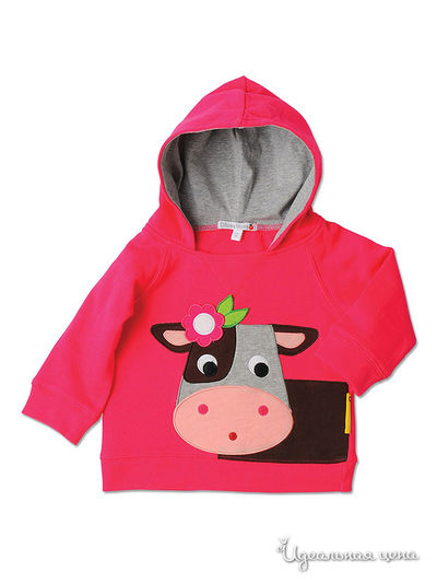 Толстовка Olive and Moss, цвет розовый