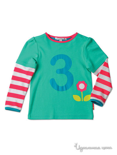 Футболка Olive and Moss, цвет аквамарин