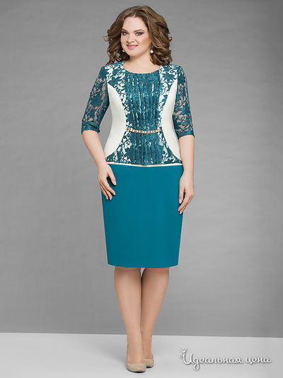 Платье Надин-Н, цвет бирюзовый