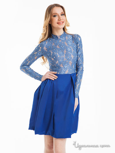 Платье Leo Mayers, цвет голубой, синий