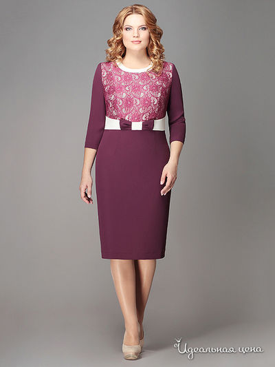 Платье Mirashic, цвет слива