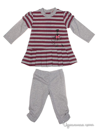 Костюм Little Merlin, цвет серый, бордовый