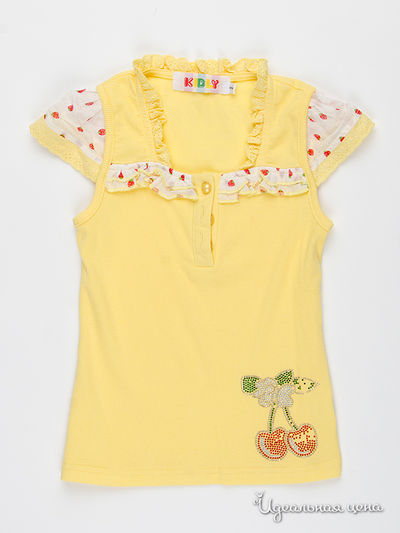 Футболка Kidly, цвет желтый