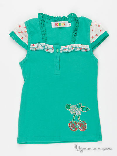 Футболка Kidly, цвет зеленый