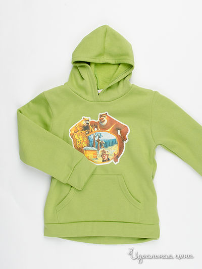 Свитшот Happy Bear, цвет салатовый