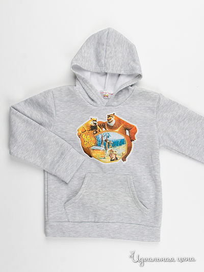 Свитшот Happy Bear, цвет серый