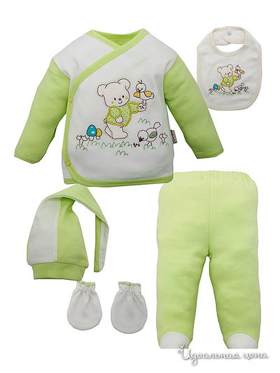 Комплекты в кроватку Bebitof Baby, цвет Зеленый