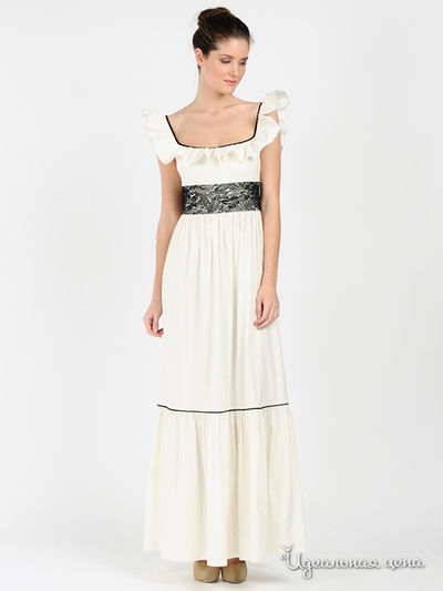 Сарафан Maria Rybalchenko, цвет белый, черный