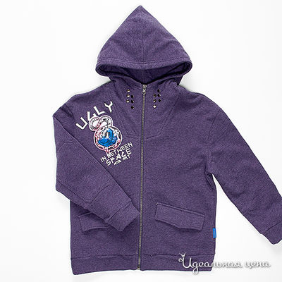 Толстовка Coccodrillo, цвет цвет фиолетовый