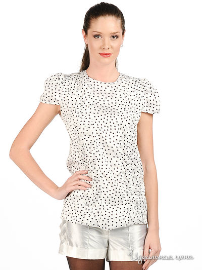 Блуза Maria Rybalchenko, цвет белый, черный