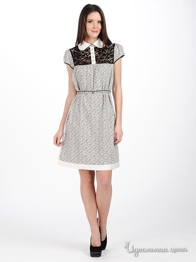 Платье Maria Rybalchenko, цвет черный, серый