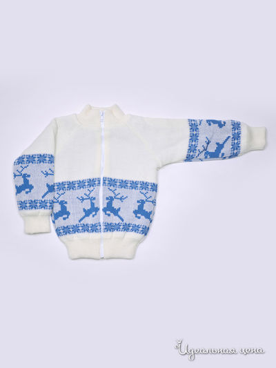 Куртка Микита, цвет белый, голубой