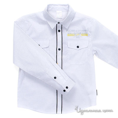 Рубашка Coccodrillo, цвет цвет небесно-голубой