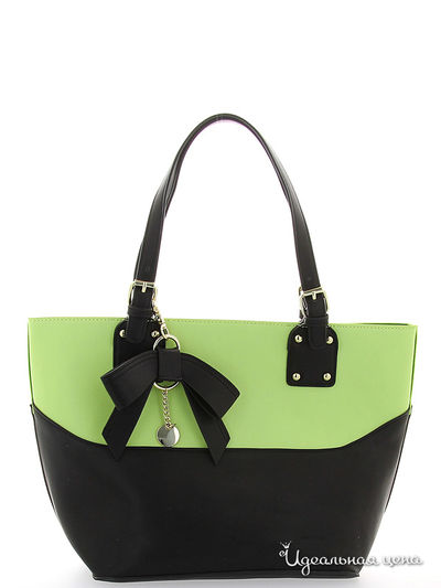 Сумка Dispacci, цвет черный/лайм