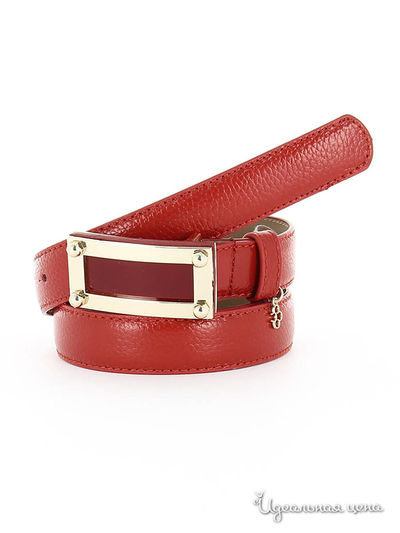 Ремень Dispacci, цвет красный