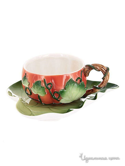 Чайная пара, 0,25 л Bassano, цвет Мультиколор