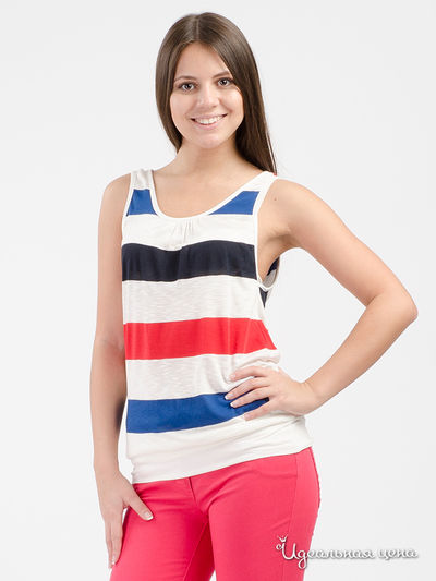 Блуза Berge, цвет синий, красный