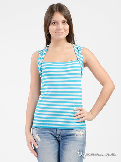 Блуза Sabra, цвет голубой