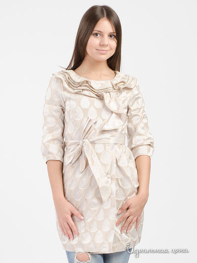 Плащ Blue, цвет бежевый