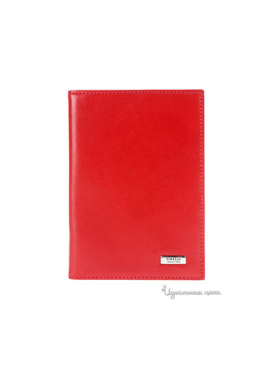 Обложка для паспорта Tirelli, цвет красный