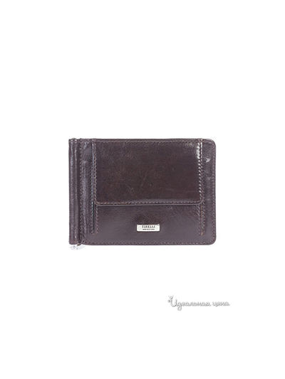 Зажим для денег Tirelli, цвет коричневый
