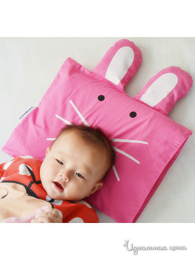 Подушка Doomagic, цвет розовый