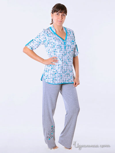 Комплект Alfa, цвет голубой