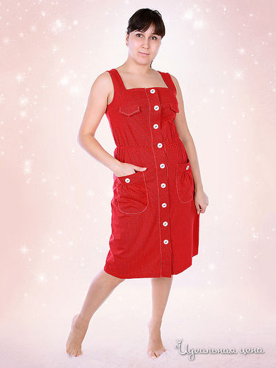 Сарафан Alfa, цвет красный