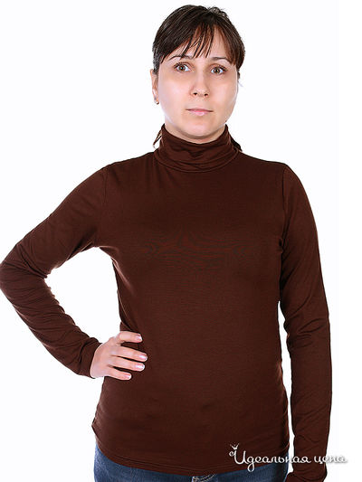 Водолазка Alfa, цвет коричневый
