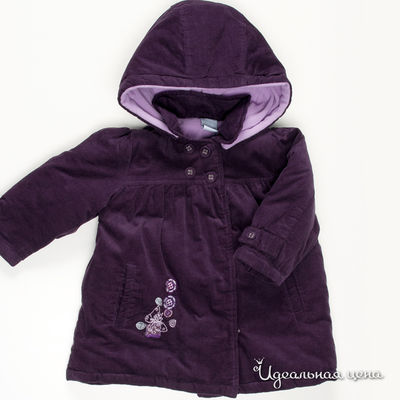 Пальто Coccodrillo &quot;AUTUMN MIST&quot; для девочки, цвет фиолетовый, рост 80-98 см