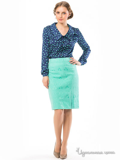 Блуза Remix, цвет синяя