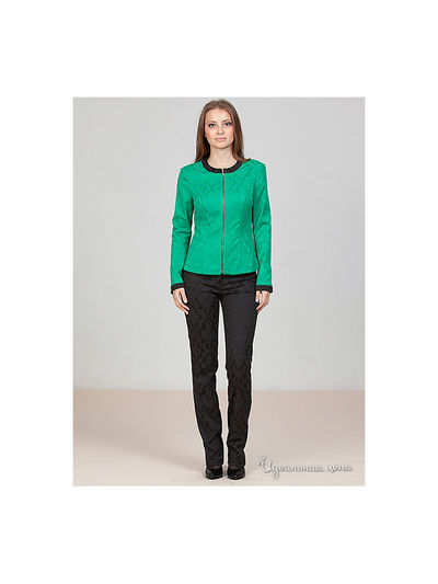 Жакет Remix, цвет малахитовый с черным