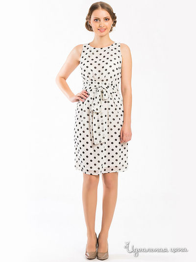 Платье Remix, цвет молочный, черный