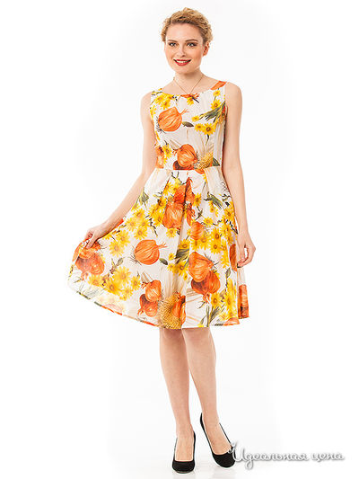 Платье Remix, цвет принт лук