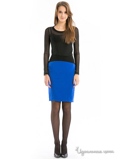 Юбка Remix, цвет черный с синим