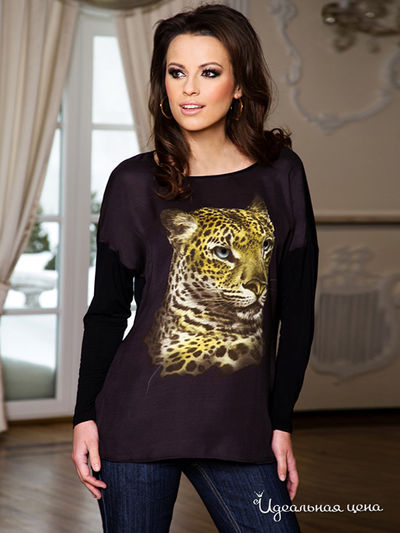 Блуза E. Levy, цвет мультиколор