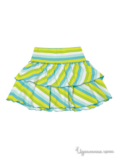 Юбка PlayToday, цвет голубой, зеленый, белый, желтый