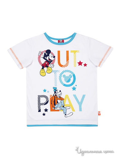 Футболка PlayToday, цвет белый